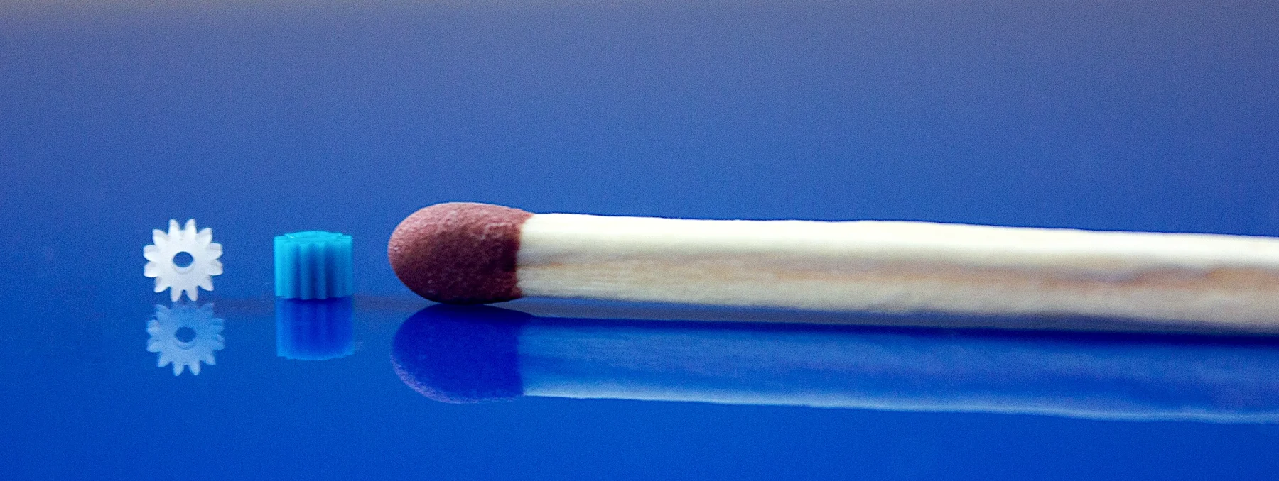 Molded polymer gears