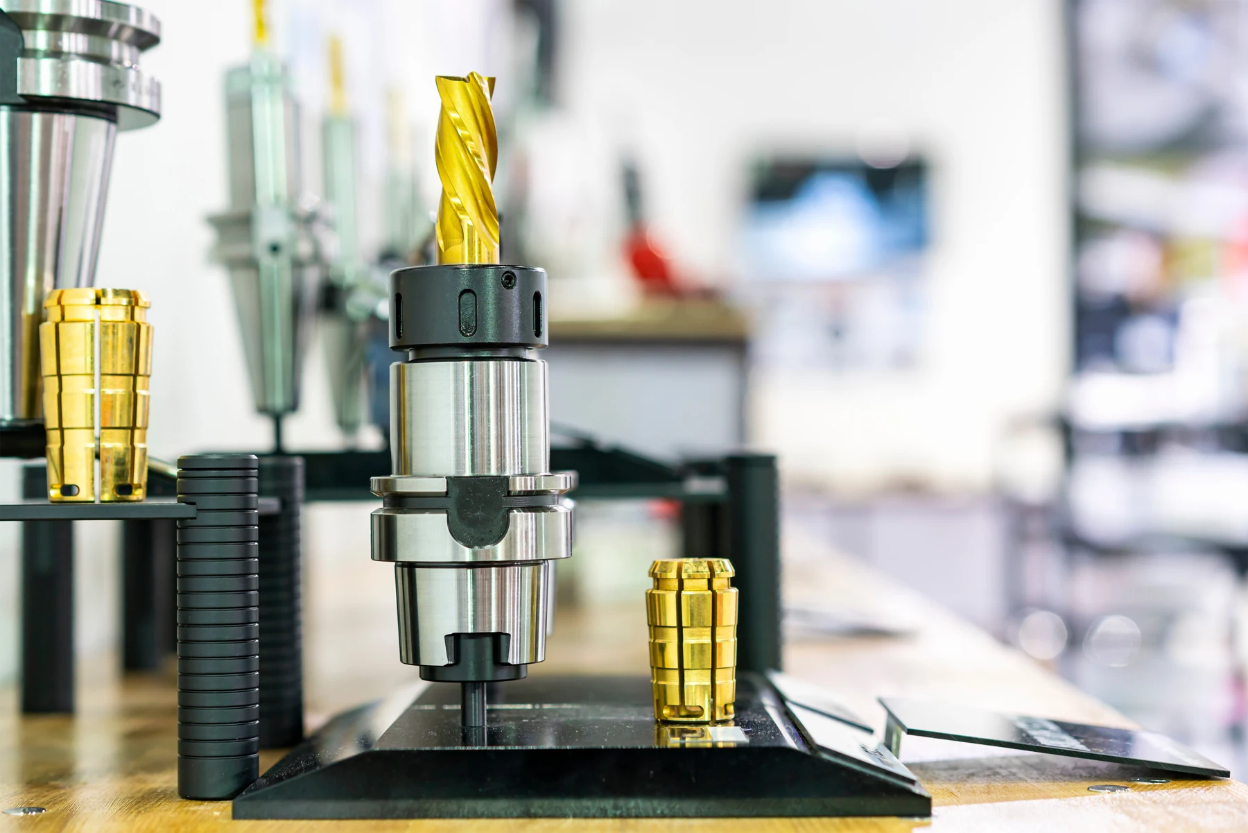 Precision collets and tool holding components